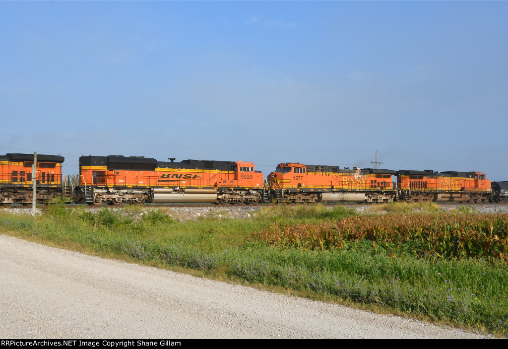 BNSF 9020 Roster shot